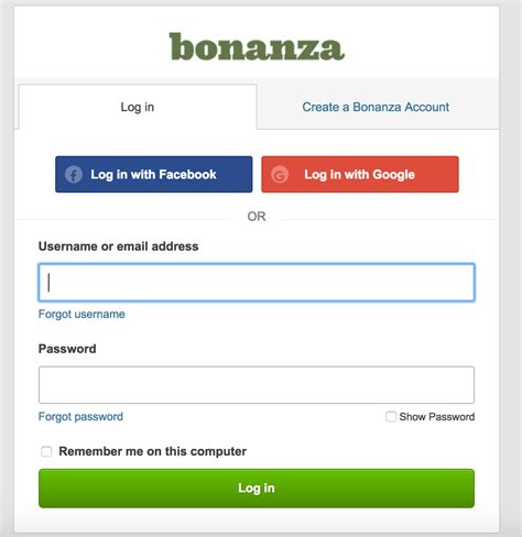 combonanza login